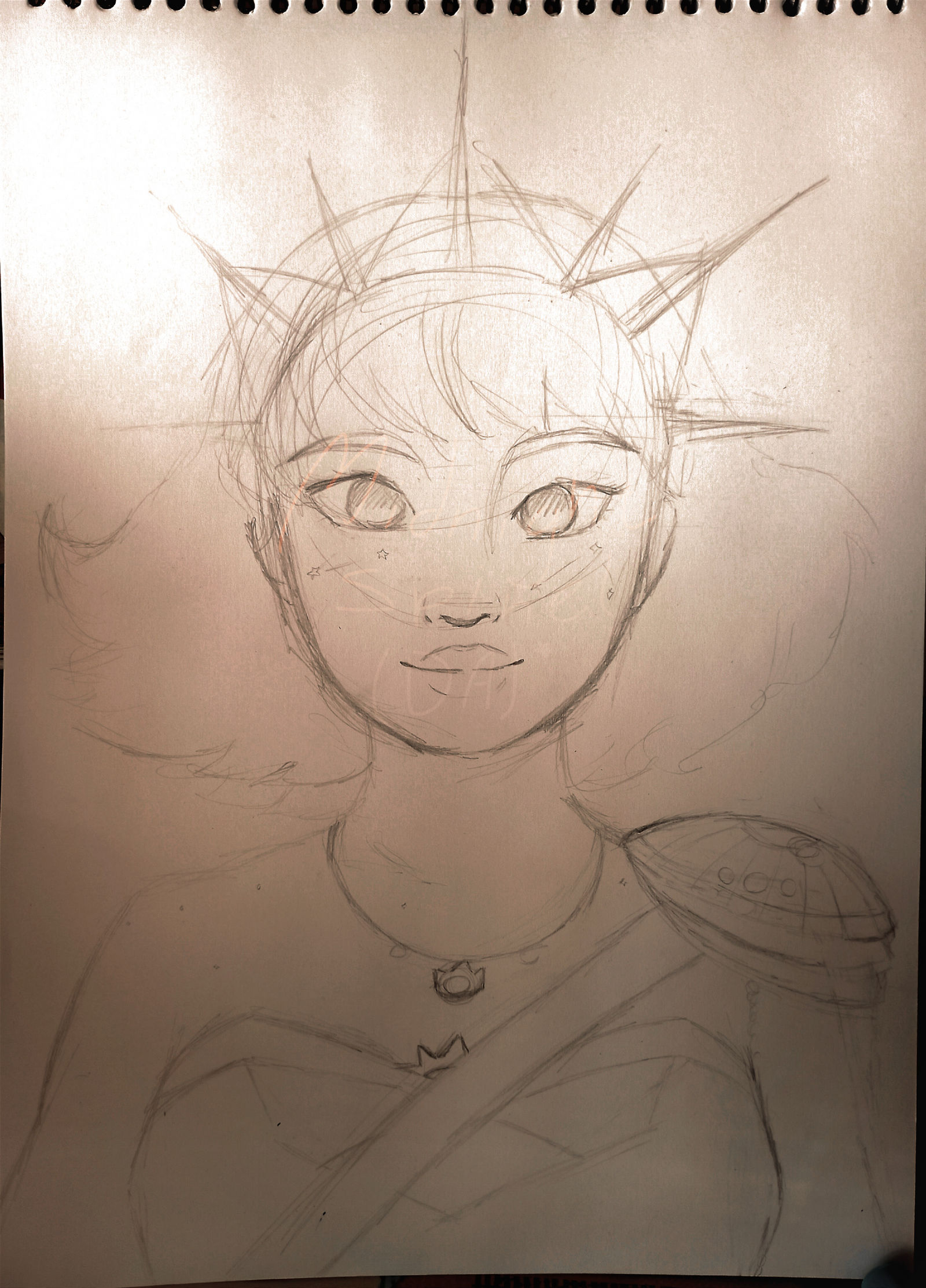 So I felt like drawing SOLARIA weeee