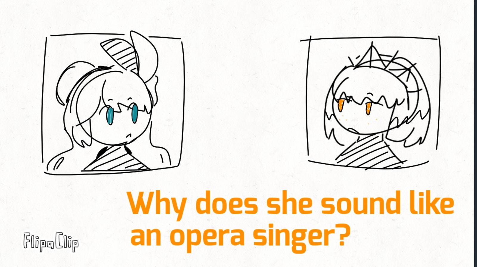 SynthVtober day 17- opera singer