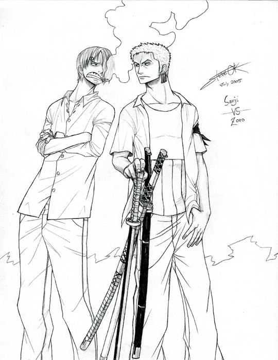 Sanji And Zoro By Osy057 On Deviantart