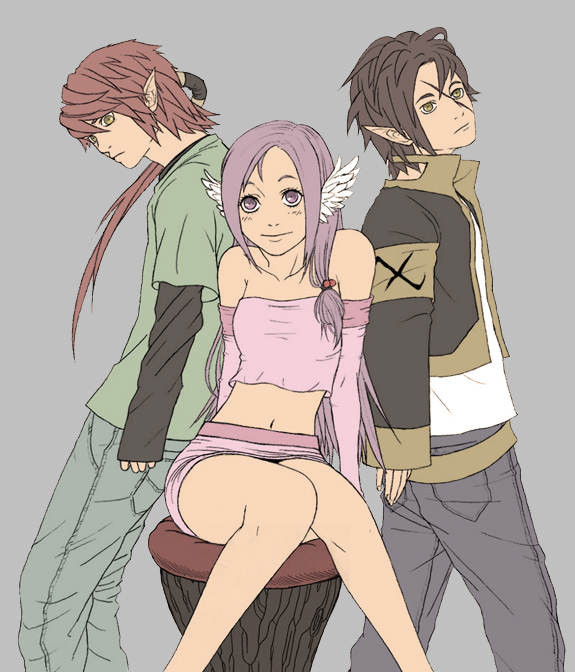 Kikiyoyashime's Trio -Color- 2