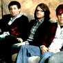 Fall Out Boy on couch