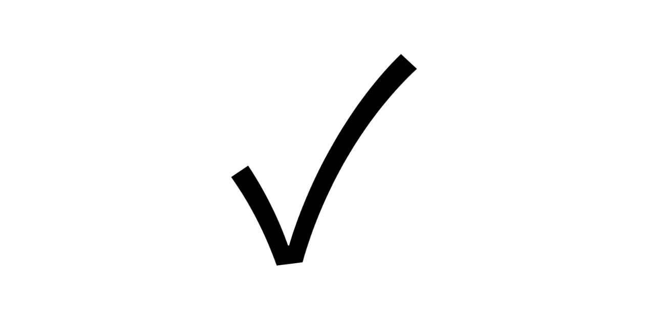 Check-mark-symbol by i2symbol on DeviantArt