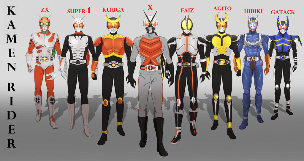 Kamen riders by Gearfreed on DeviantArt