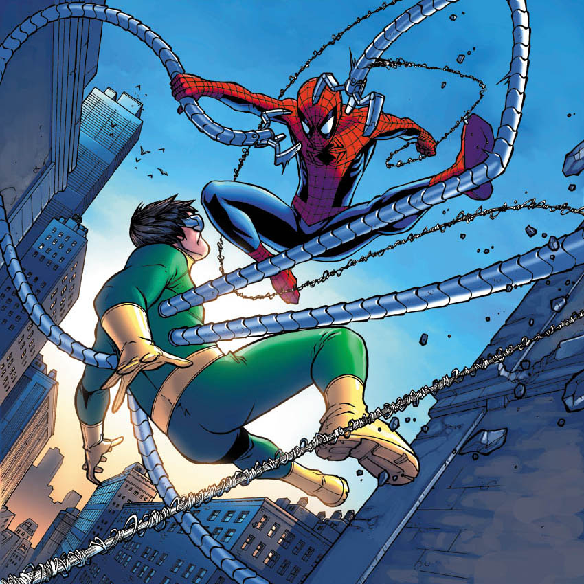 Spidey Vs Doc Ock Pg08 By Deemonproductions On Deviantart