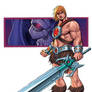 HE-MAN SKETCH COLOURED