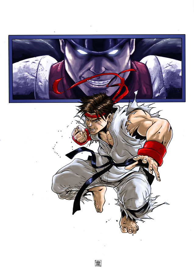 RYU VS BISON