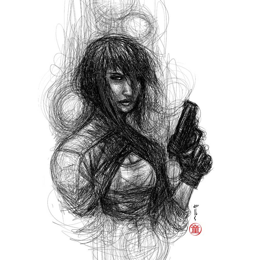 MOTOKO KUSANAGI GHOST IN THE SHELL