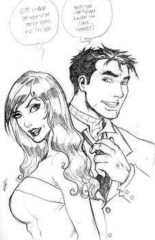 holiday sketch 9-peter and mj