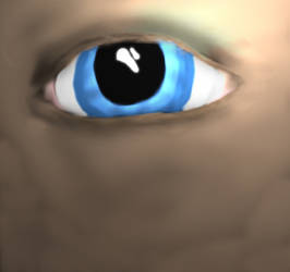 Eye Digital painting WIP