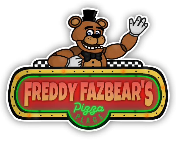 Freddy Fazbear's Pizza Place Logo by NRdrawing on DeviantArt