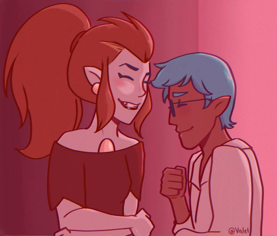 Young Eda and Raine by valel-draws on DeviantArt