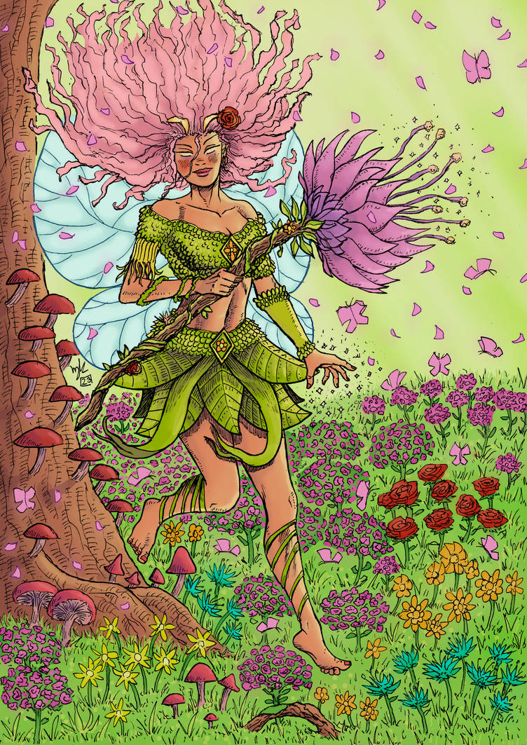 African Spring Queen Spring queen by Penc1lman on DeviantArt