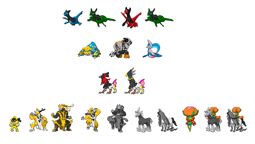 Pokemon Types Mega Evolution by matheusmattos75 on DeviantArt