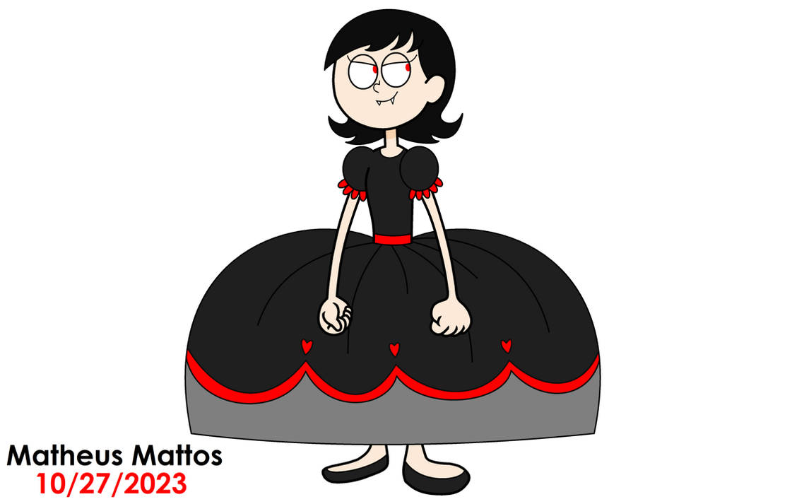 Vampire Girl Poofy Dress Amphibia by matheusmattos75 on DeviantArt