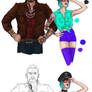 Doodles - alternative party outfits