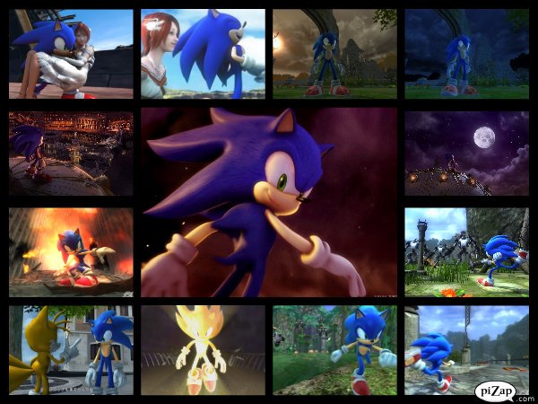 Sonic The Hedgehog 06 Collage By Sonicxboom123 On Deviantart