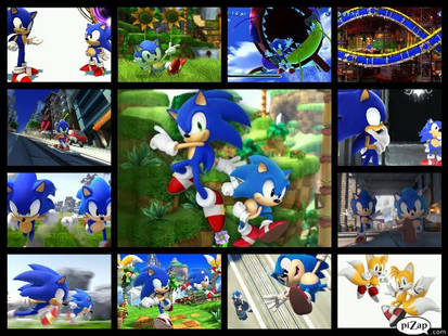 Sonic the Hedgehog 2006 Collage by SonicXBoom123 on DeviantArt
