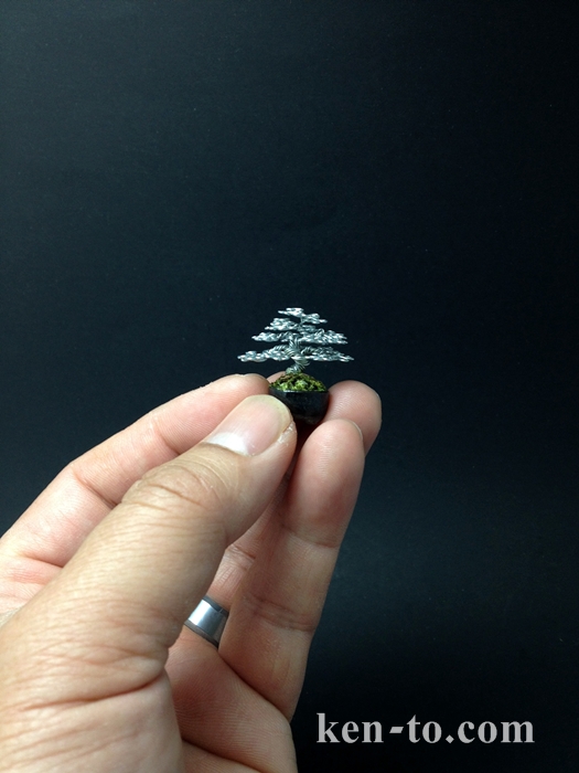 Miniature Wire Bonsai Trees by Ken To / The Beading Gem