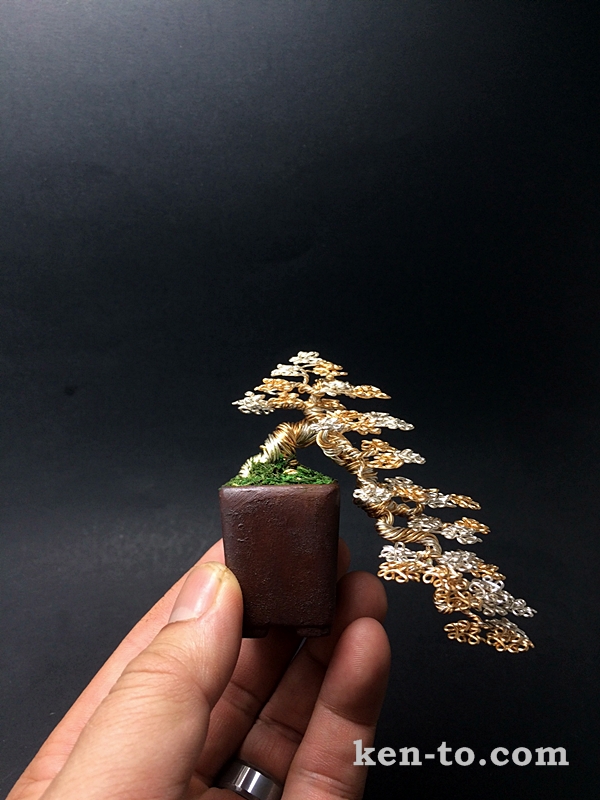 Cascade style wire bonsai tree on quartz crystal by TwistedGypsyArt on  DeviantArt