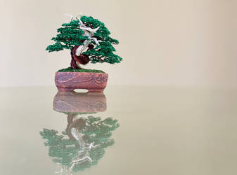 Deadwood mame wire bonsai tree by Ken To by KenToArt