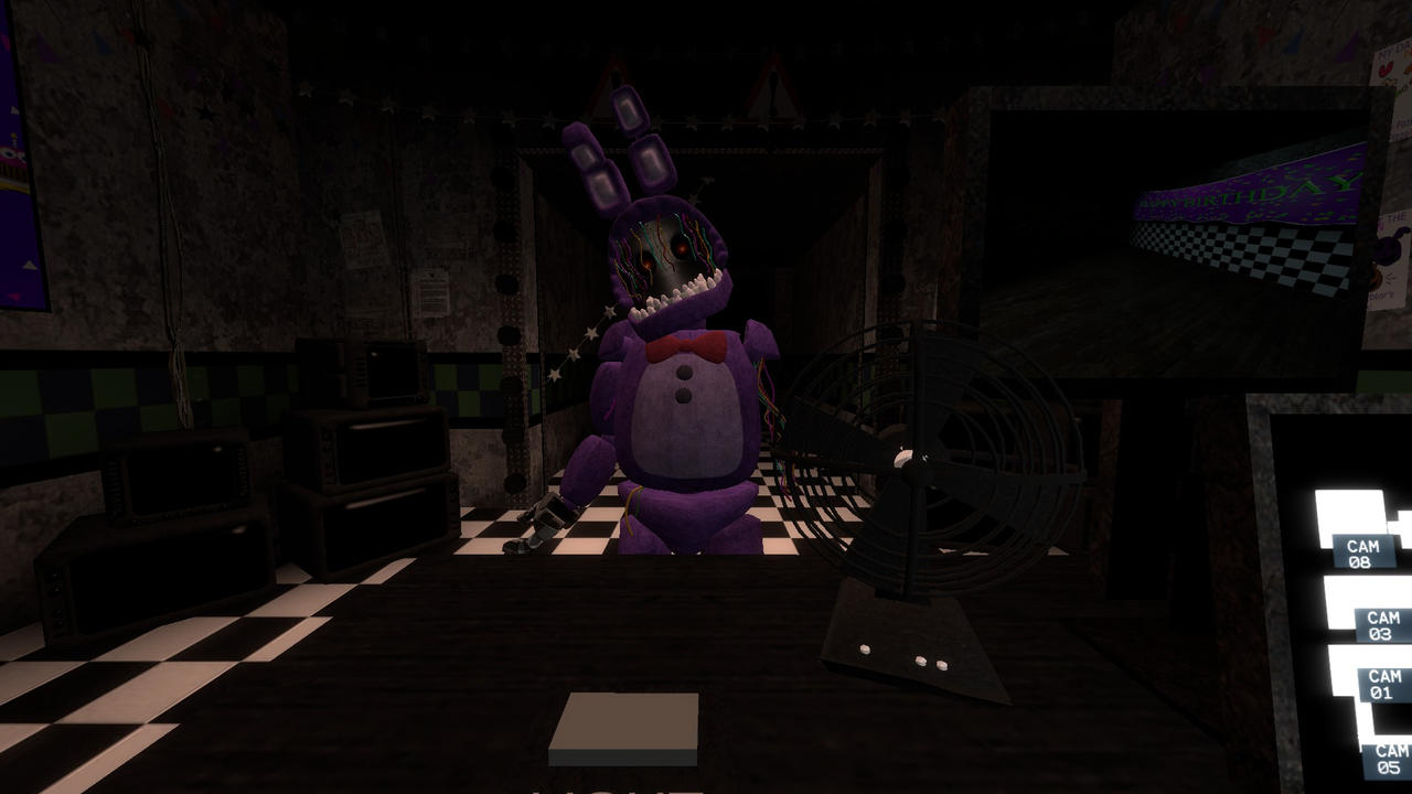 Bonnie R At Work Withered Bonnie In Your Office by JkLol1243 on DeviantArt