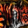 Tiger of Fire (Detail)