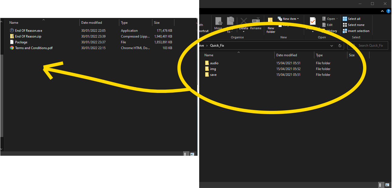 How to use the Quickfix by chaos14u on DeviantArt
