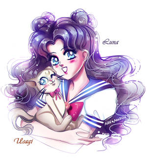 Luna and Usagi  - another story