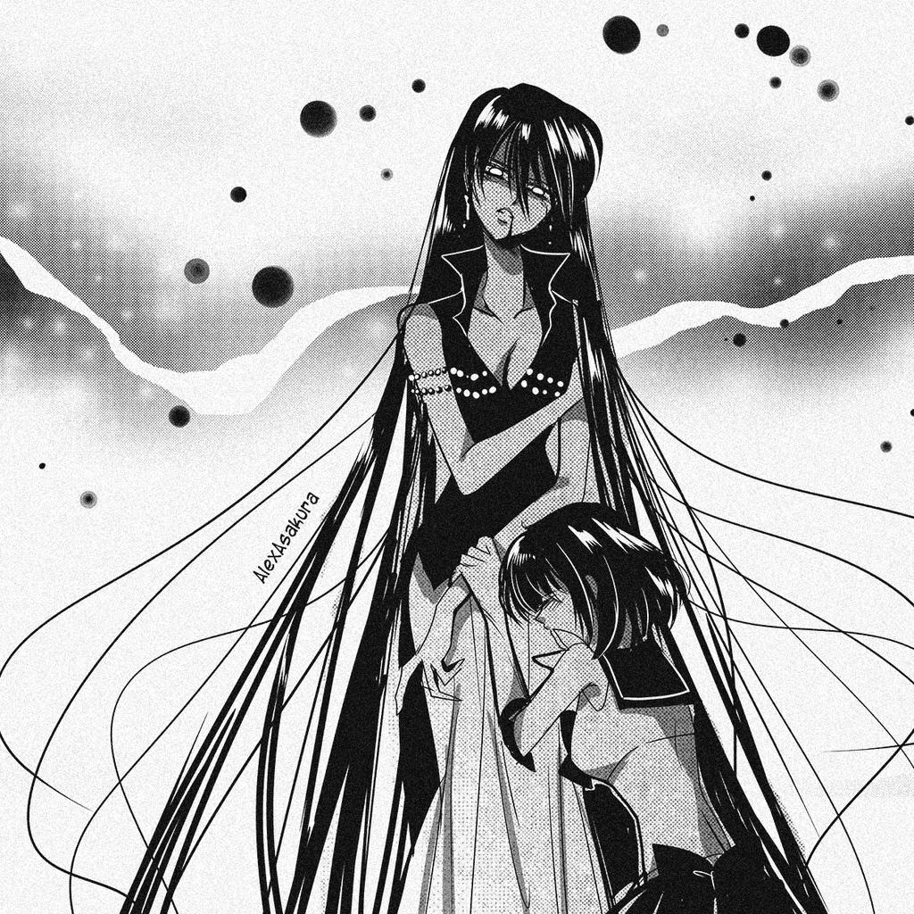 Mistress 9 and Sailor Saturn