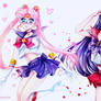 Sailor Moon and Sailor Mars