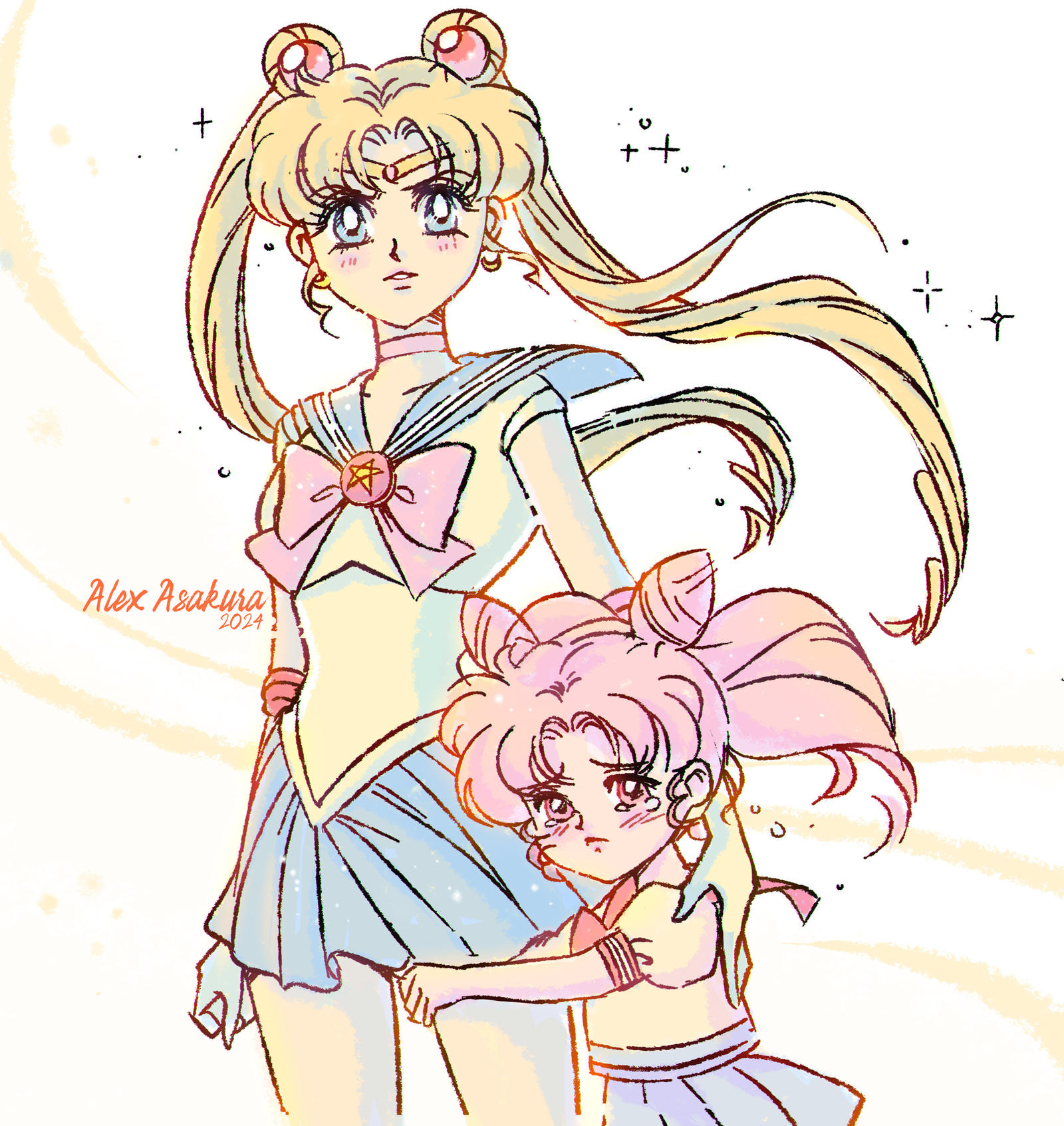 My hero - Sailor Moon fan art