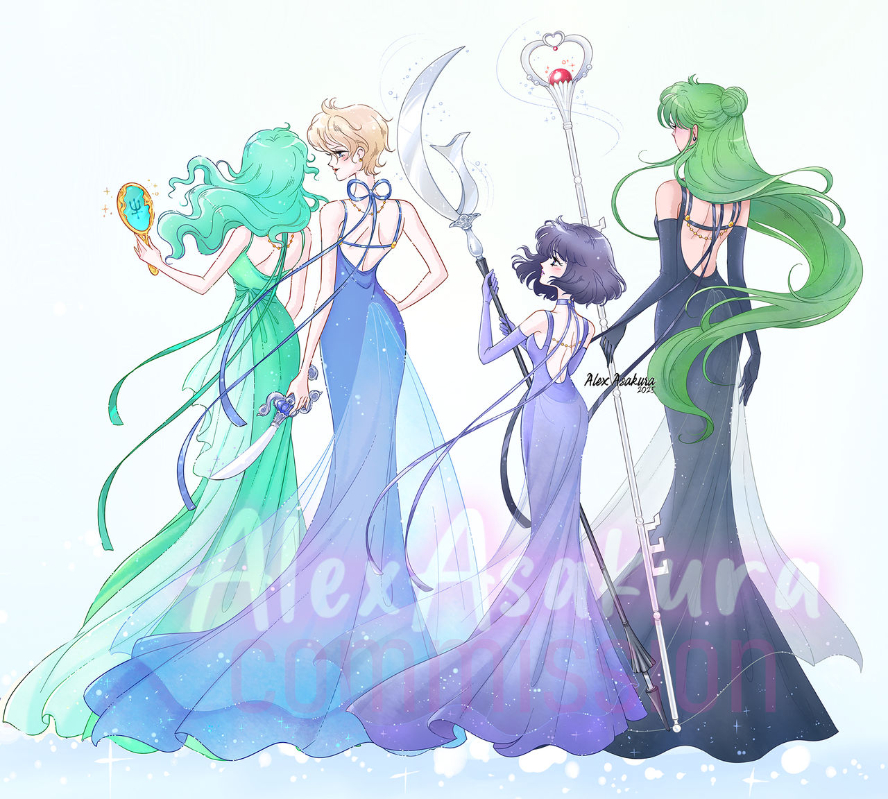 Princesses - Outer Senshi - Sailro Moon