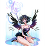 Hotaru Dark Angel - fan art Sailor Moon