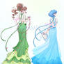 Princess Jupiter and Mercury - Sailor Moon