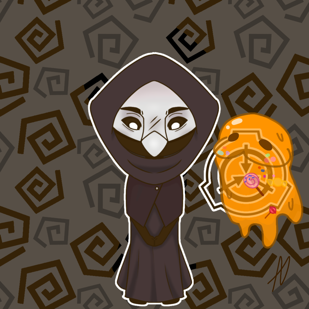 I made the plague doctor in gacha club :3