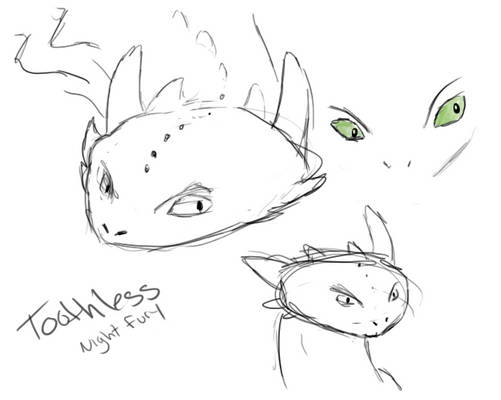 toothless sketches