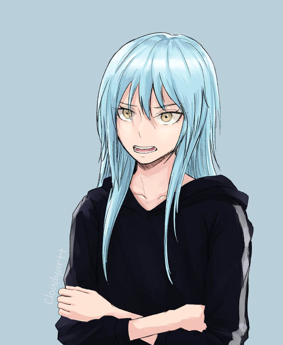 Rimuru quick sketch by Claudyartt on DeviantArt