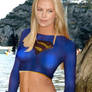 Charlize Theron supergirl