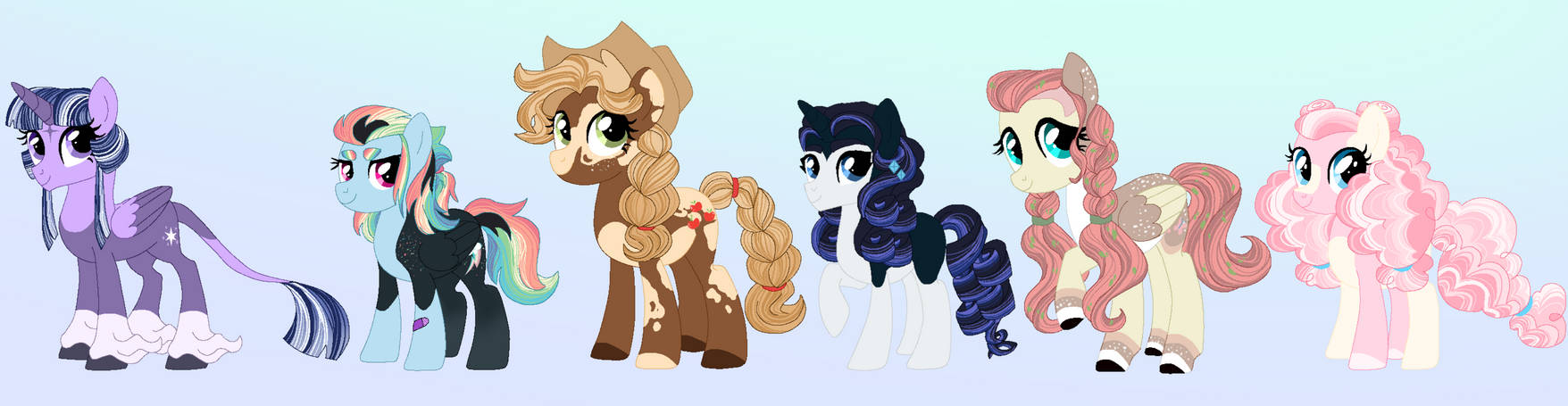 Mane Six: Redesign