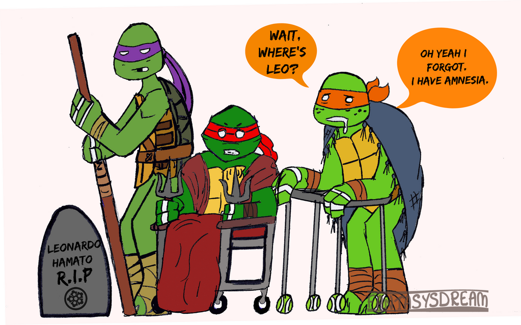 Senior Mutant Ninja Turtles by FantasysDream on DeviantArt