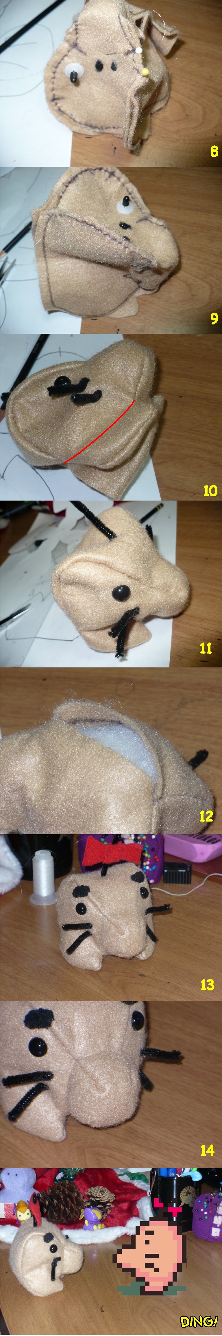 Mr. Saturn Plushie Tutorial 2