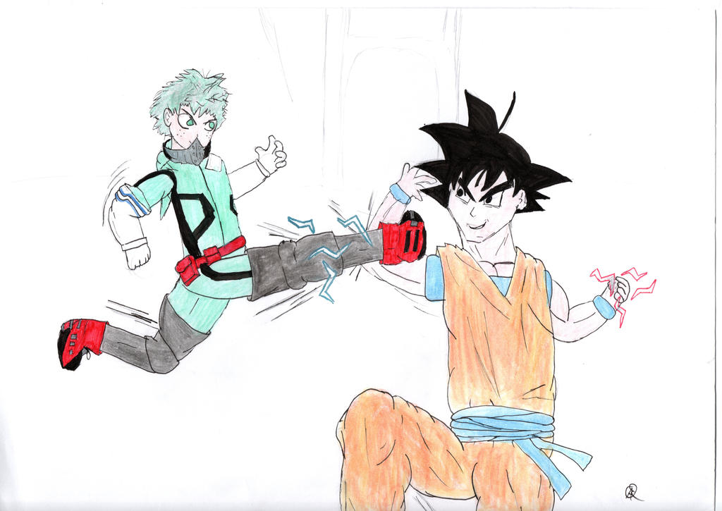 6o Deku Vs Goku By Aq Db On Deviantart 6o Deku Vs Goku By Aq Db On Deviantart