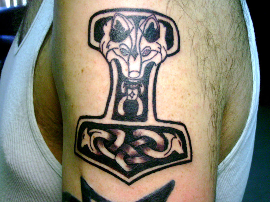 Celtic wolf tattoo by RedneckTa2Man on DeviantArt