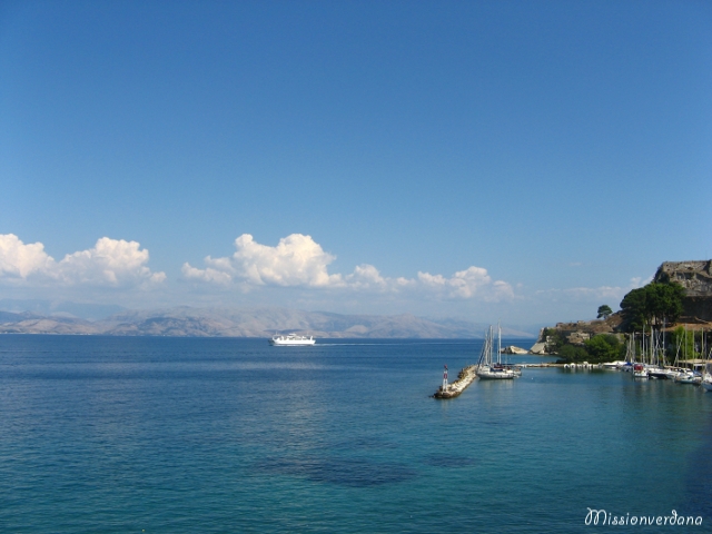 Corfu Town Sea