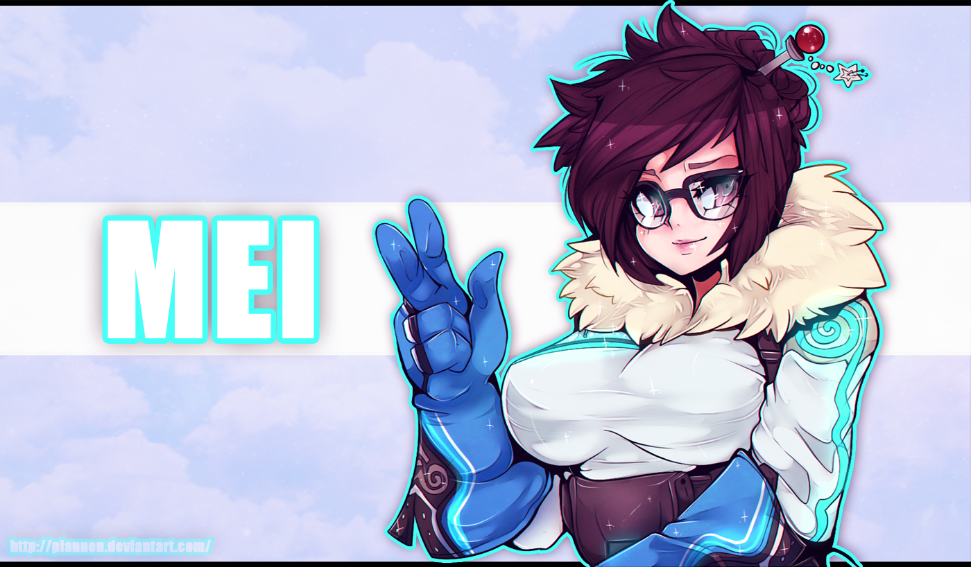 mei overwatch by piannen on deviantart