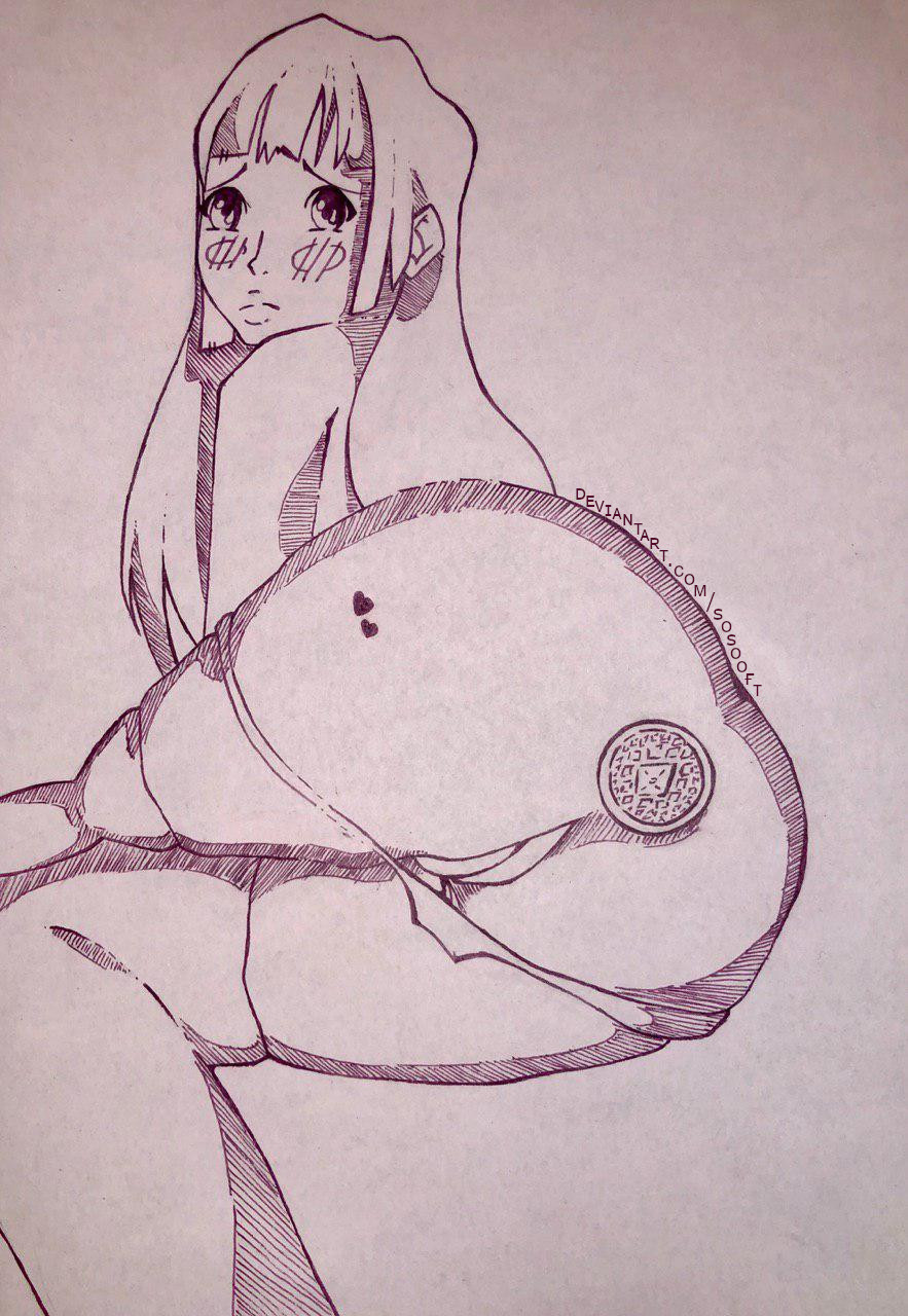 nude anime girl with buttplug ( lineart ) by sosooft on DeviantArt nude anime girl with buttplug ( lineart ) by sosooft on DeviantArt