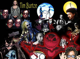 Tim Burton Collage