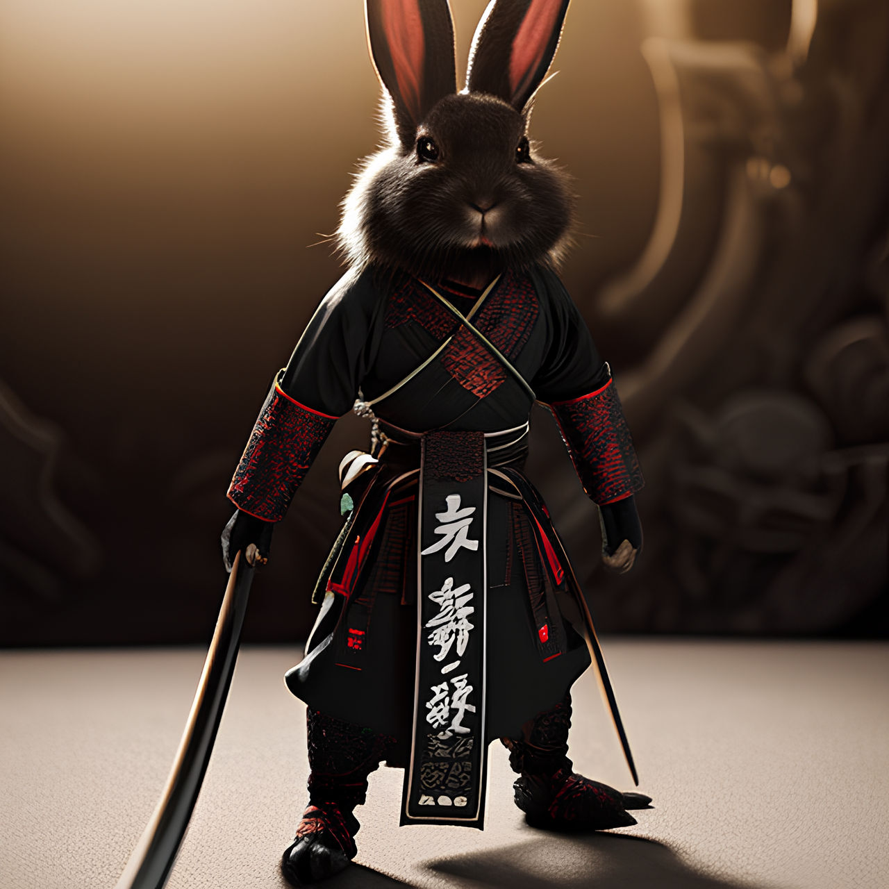Ninja bunny by PhantasmSiren on DeviantArt