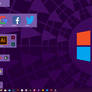 Windows 8 10 Purple Desktop Wallpaper Sample
