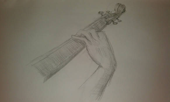 Violin Hand Tonal Study